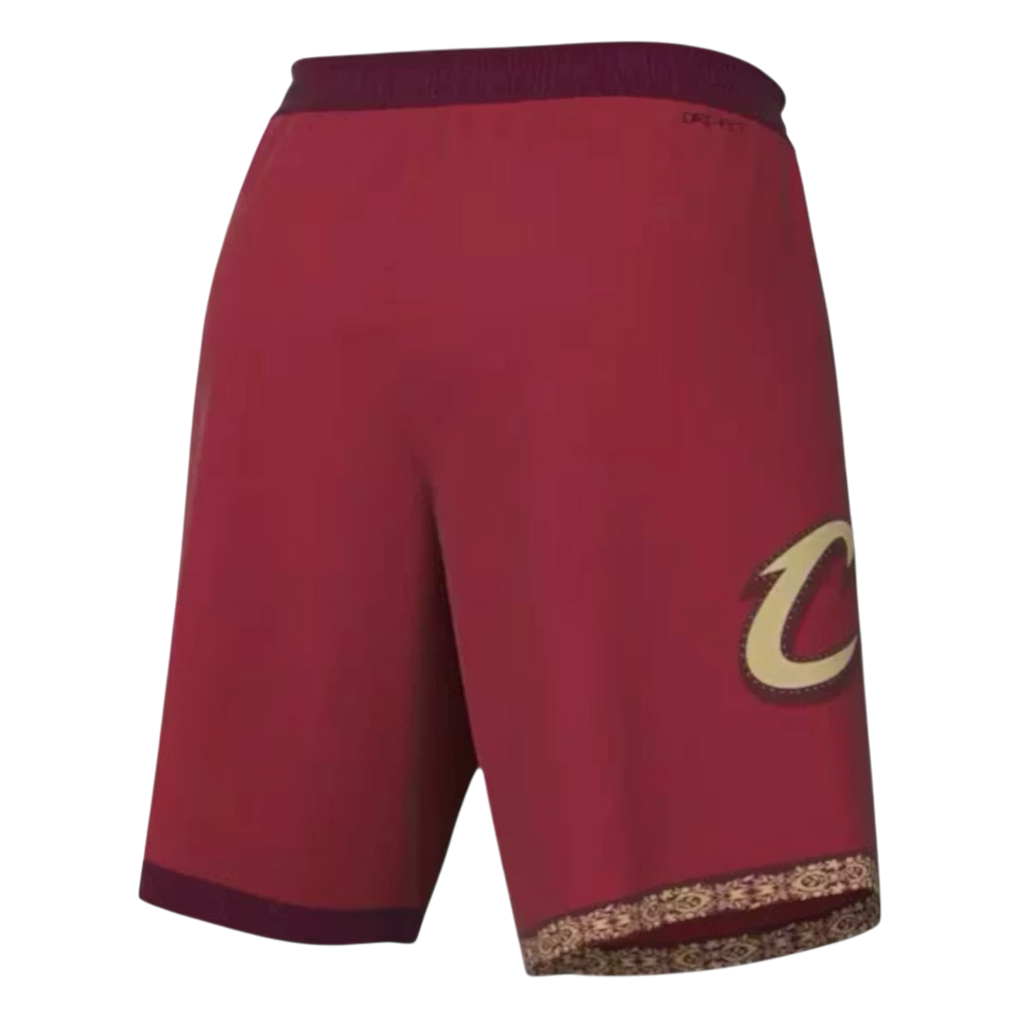 Nike NBA Cleveland Cavaliers City Editon Swingman Shorts Bright Crimson/Gold