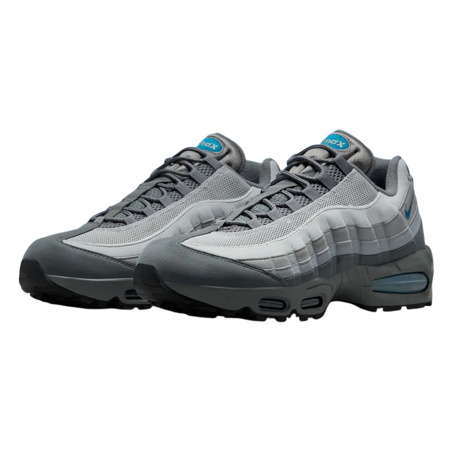 NIKE AIR MAX 95 OG BIG BUBBLE SMOKE GREY GREEN ABYSS