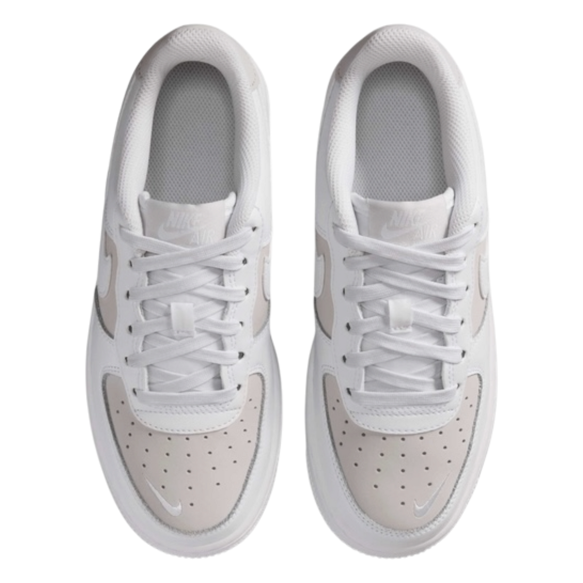 Nike Air Force 1 GS – White/Vast Grey