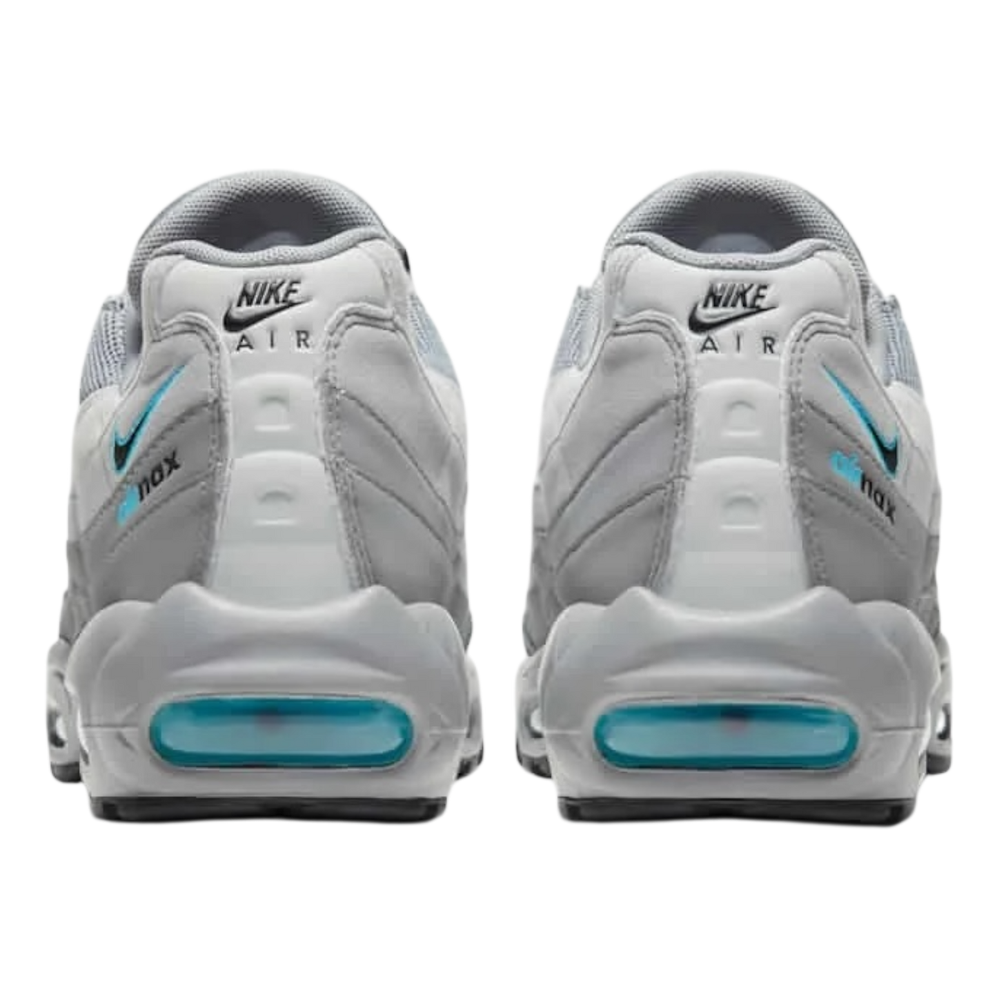 NIKE AIR MAX 95 RETRO LOGO GREY AQUA