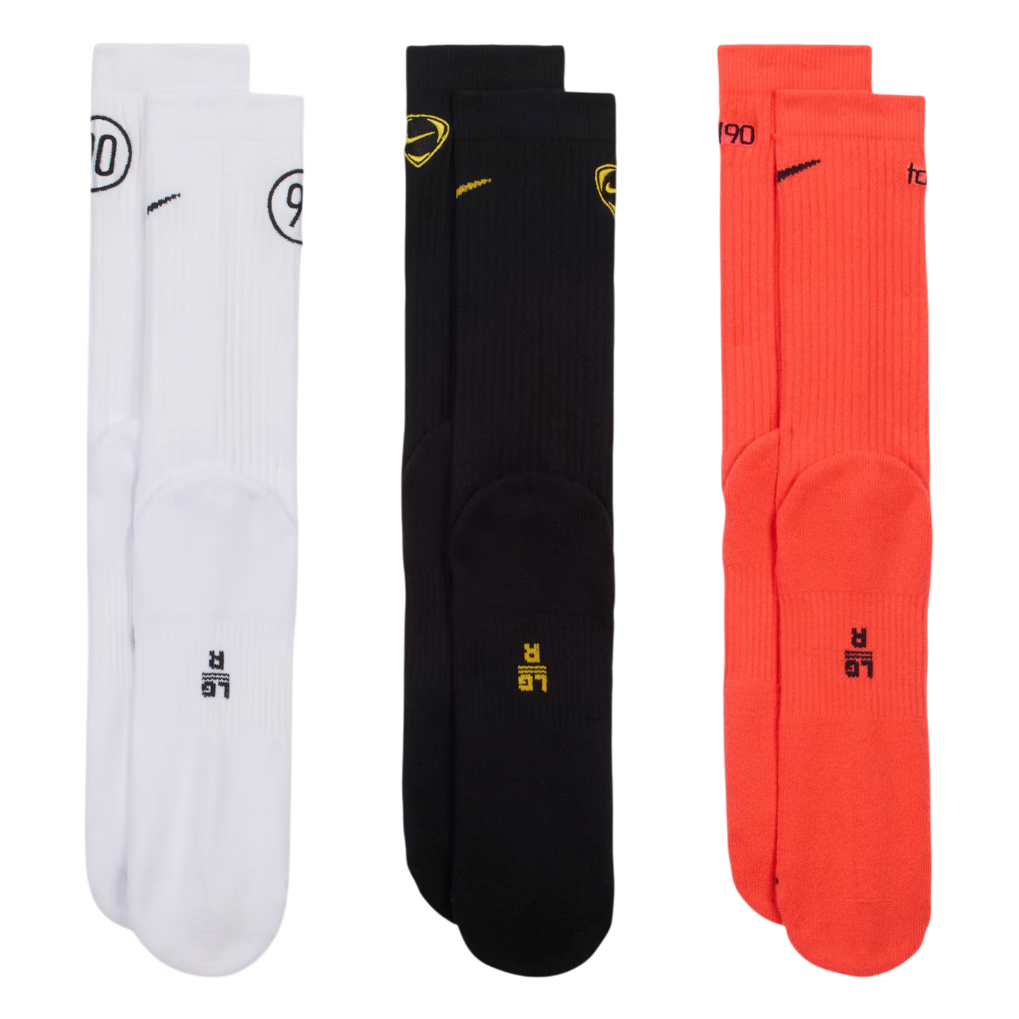 Nike Total90 Everyday Cushioned Crew Socks (3 Pairs)