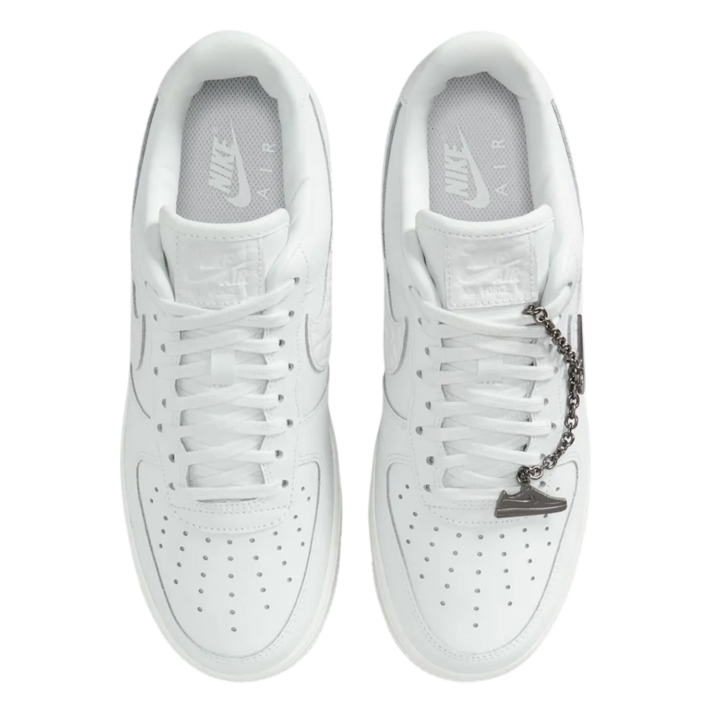 Nike Air Force 1 '07 Low "Summit White Metallic Silver"