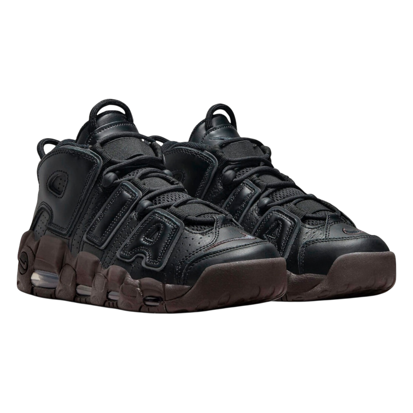 NIKE AIR MORE UPTEMPO BLACK VELVET BROWN