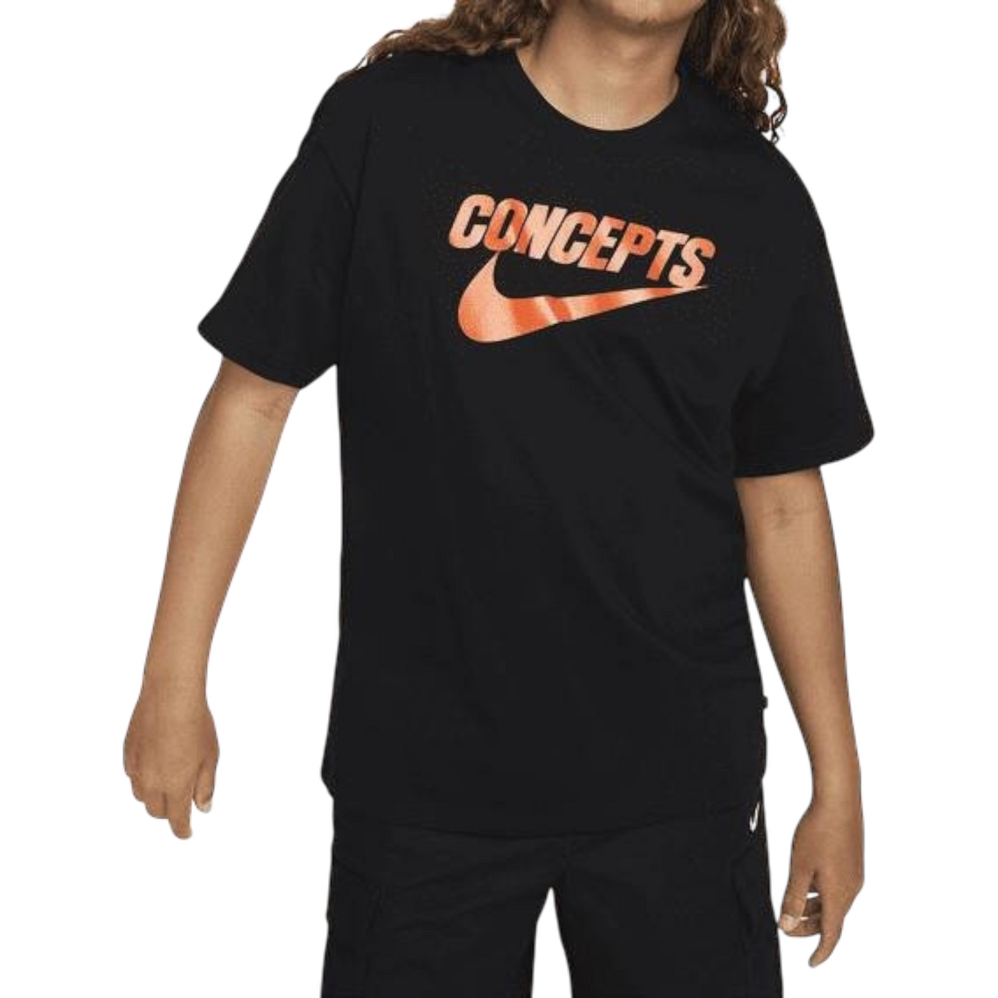 Nike SB x Concepts T-Shirt 'Black/Orange'