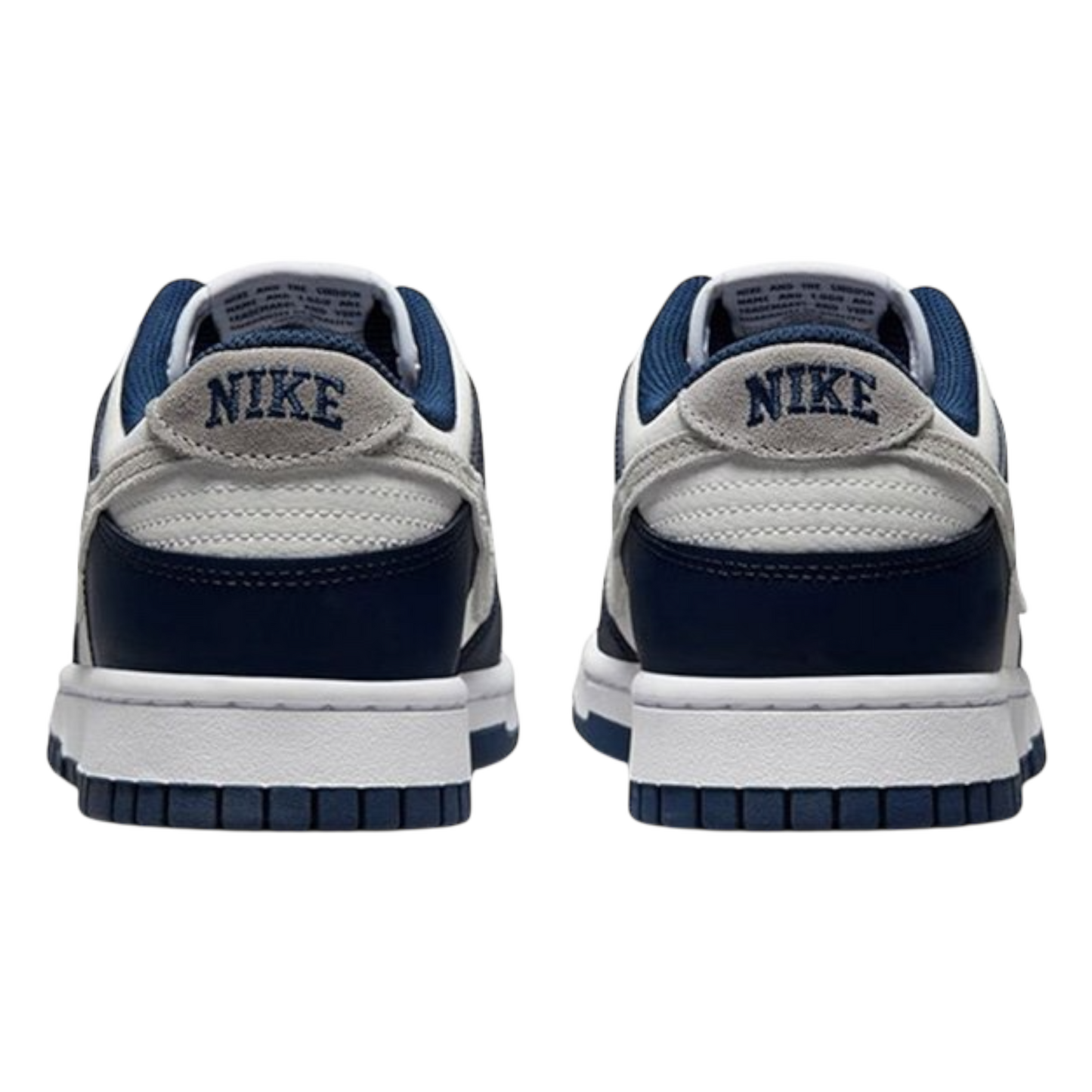 NIKE DUNK LOW SUMMIT WHITE MIDNIGHT NAVY
