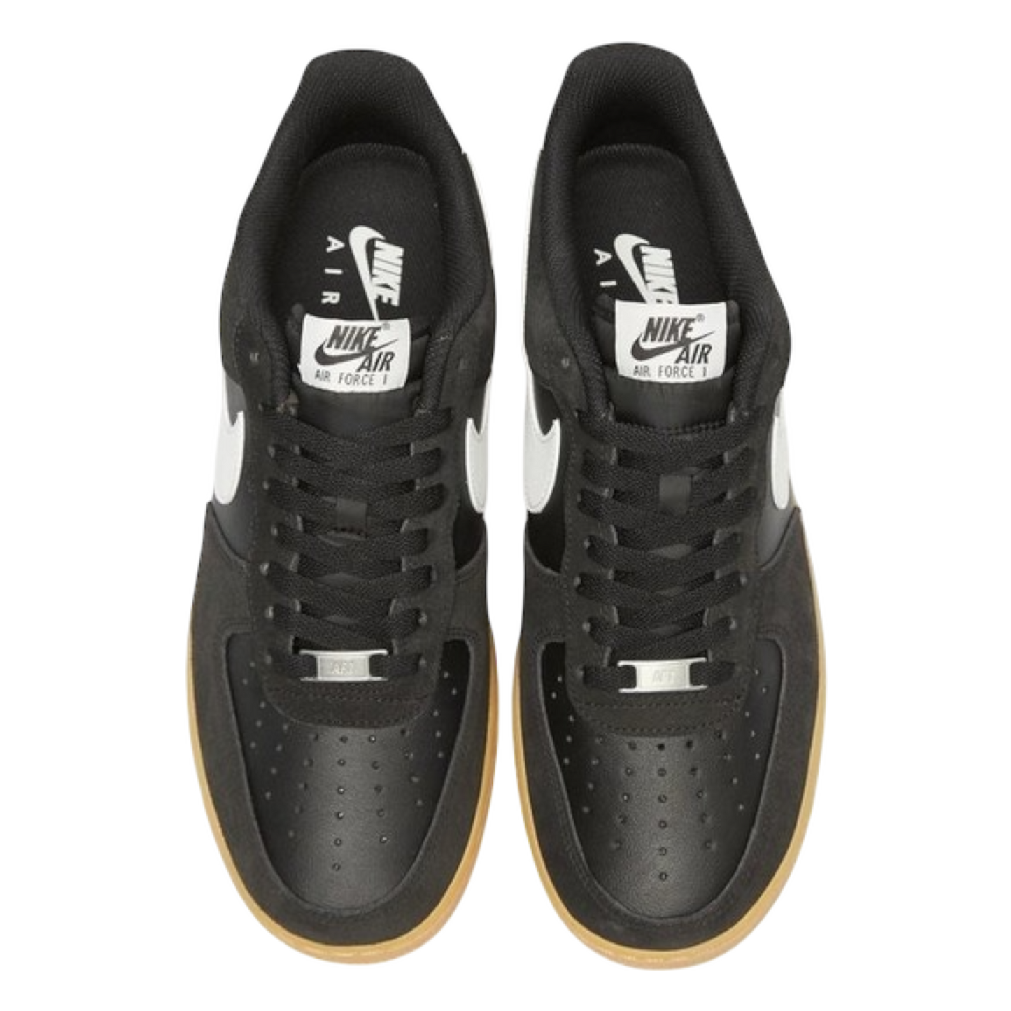 NIKE AIR FORCE 1 LOW '07 LV8 BLACK SUMMIT WHITE GUM