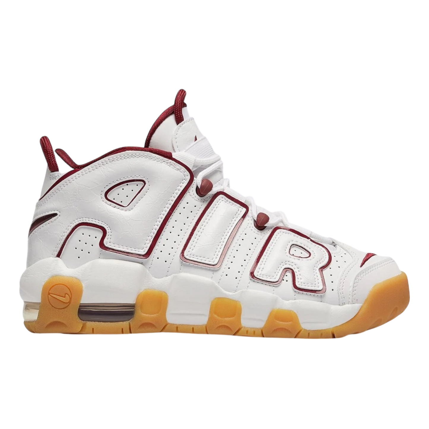 Nike Air More Uptempo Kicks Back In “Team Red/Gum”