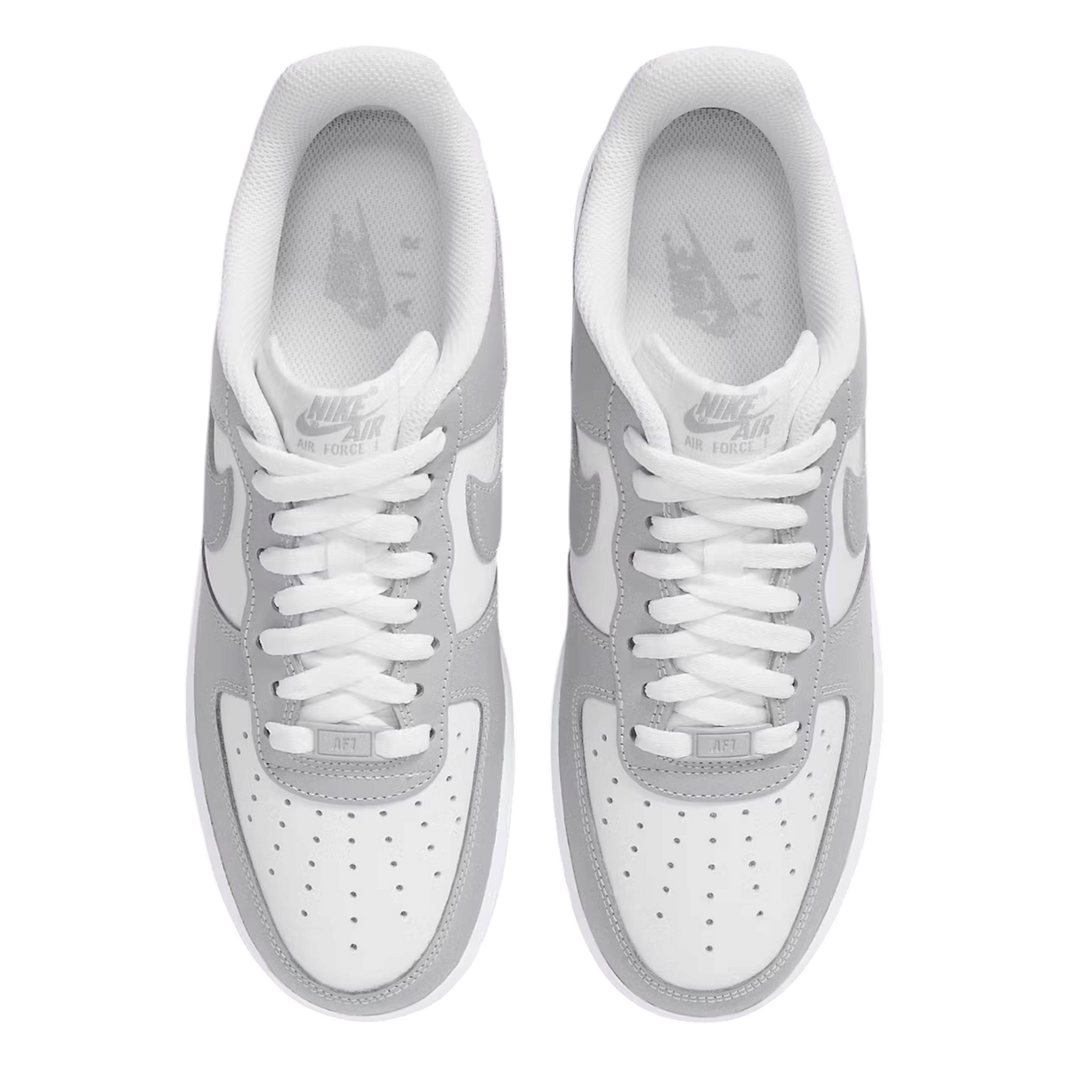 NIKE AIR FORCE 1 LOW '07 LIGHT SMOKE GREY WHITE