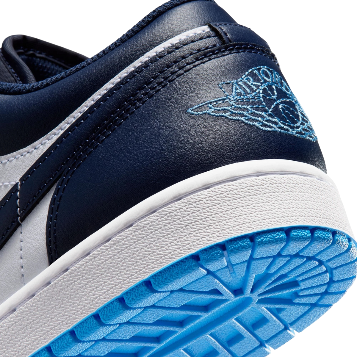 AIR JORDAN 1 LOW "MIDNIGHT NAVY/UNIVERSITY BLUE"
