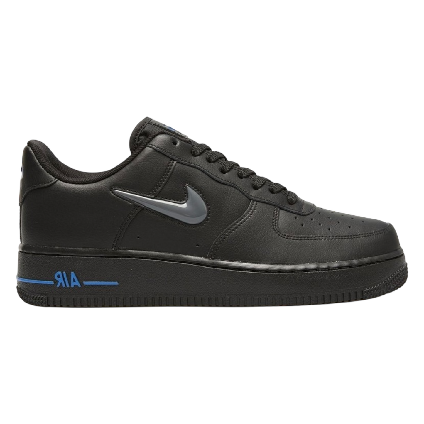 NIKE AIR FORCE 1 LOW JEWEL BLACK GREY ROYAL