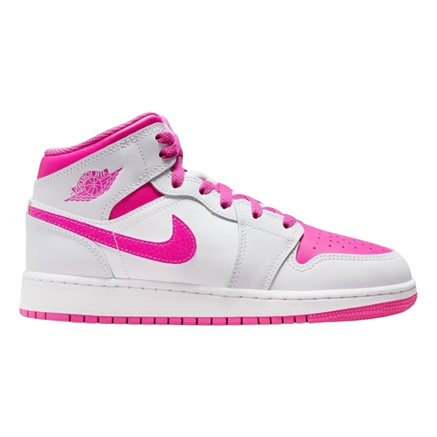 Jordan 1 Mid Fire Pink