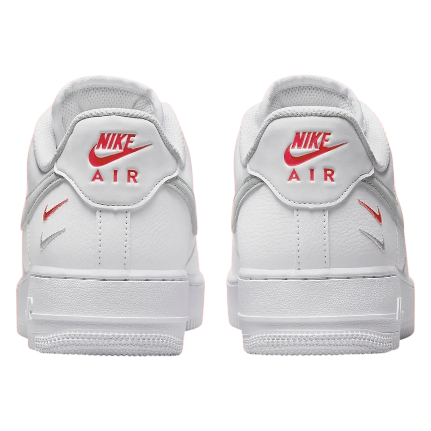 NIKE AIR FORCE 1 LOW '07 SE DOUBLE SWOOSH WHITE PICANTE