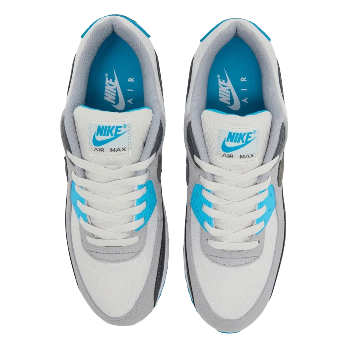 NIKE AIR MAX 90
Platinum Tint/ Iron Grey-Blue Lightning