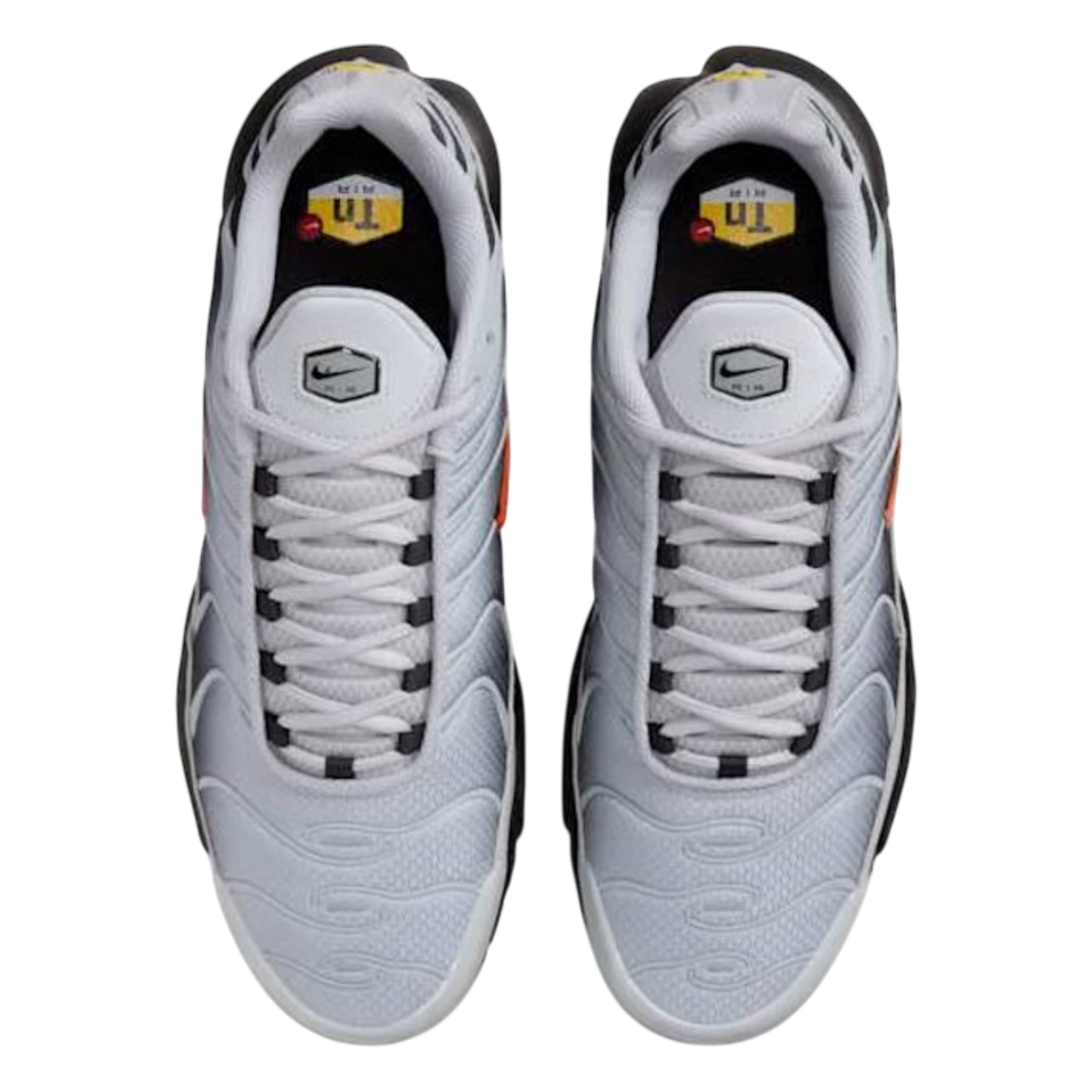 NIKE AIR MAX PLUS WOLF GREY PICANTE RED