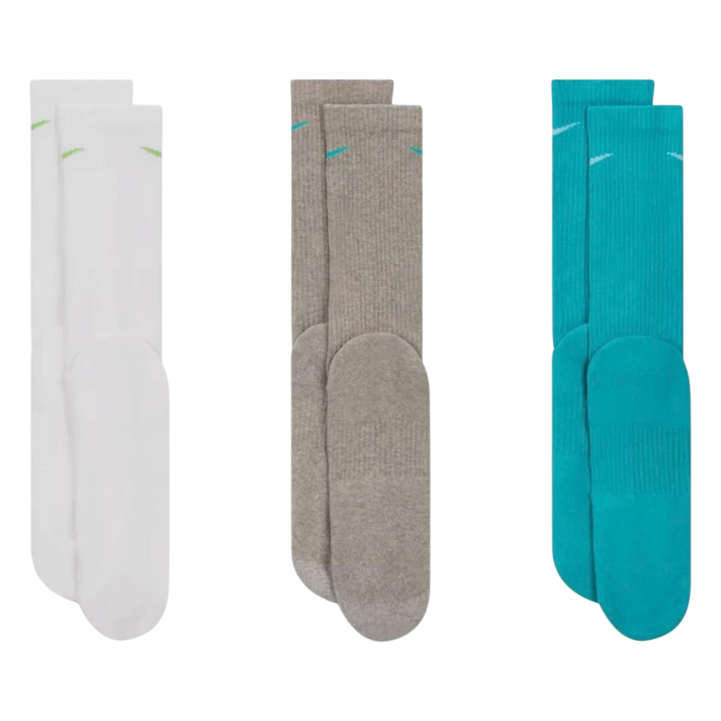 Nike Everyday Plus Cushioned x 3 Socks