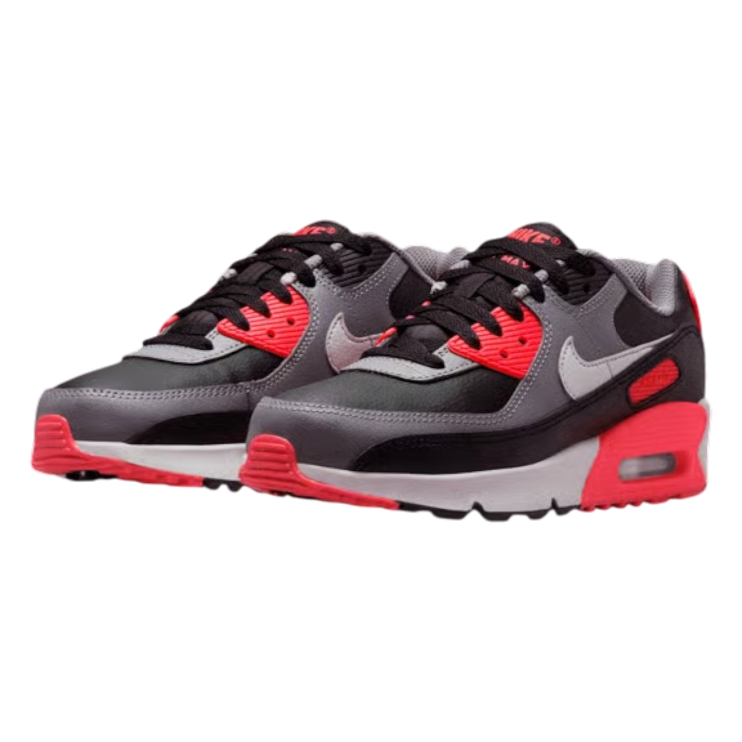 Nike Air Max 90 Black Cool Grey Bright Crimson Photon Dust