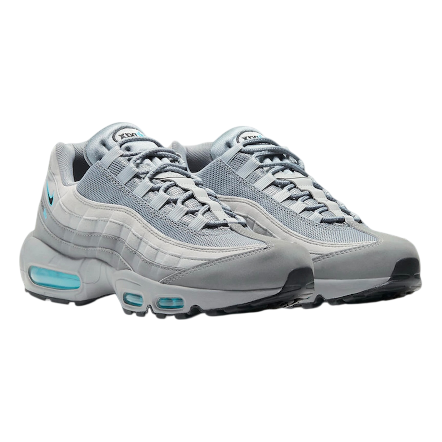 NIKE AIR MAX 95 RETRO LOGO GREY AQUA