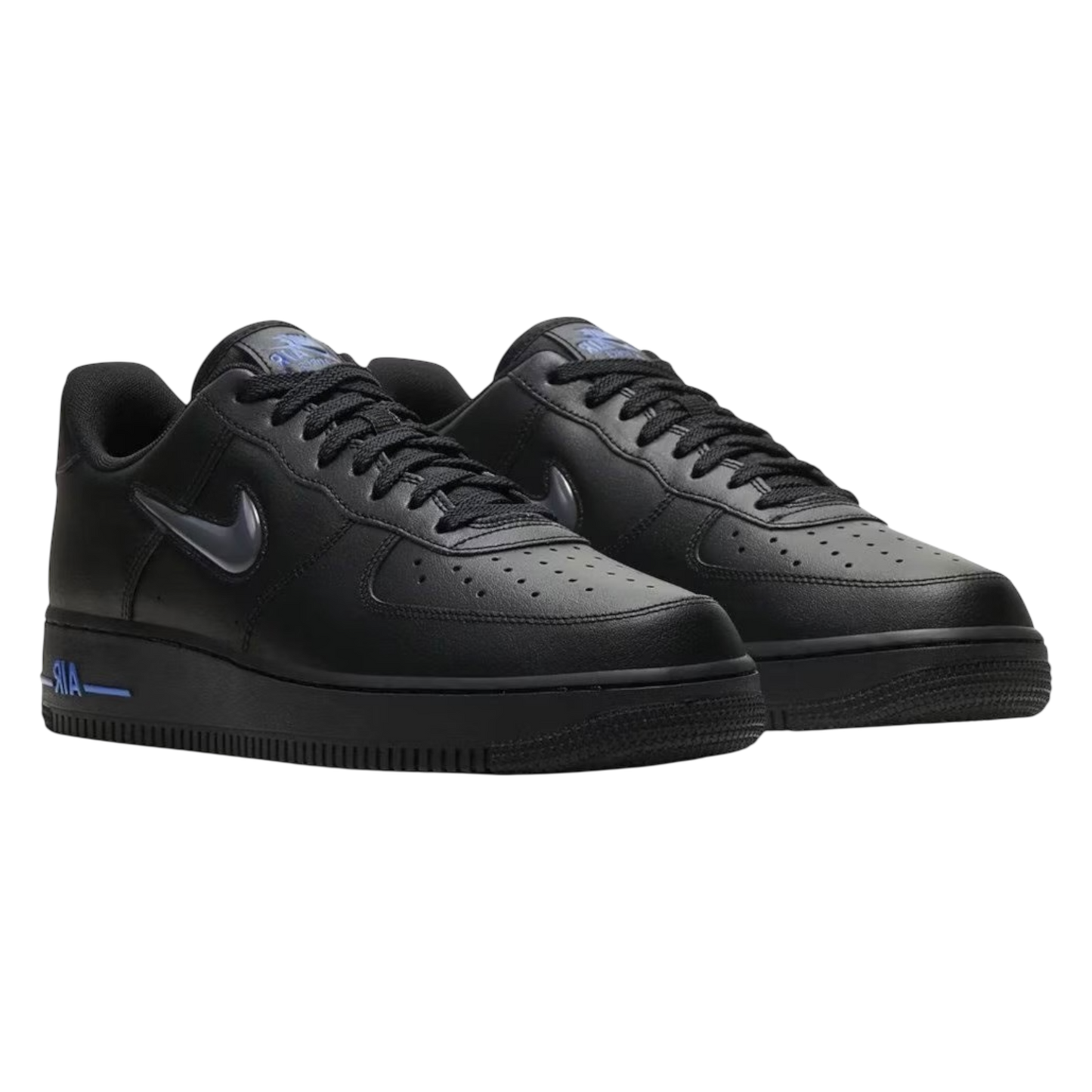 NIKE AIR FORCE 1 LOW JEWEL BLACK GREY ROYAL