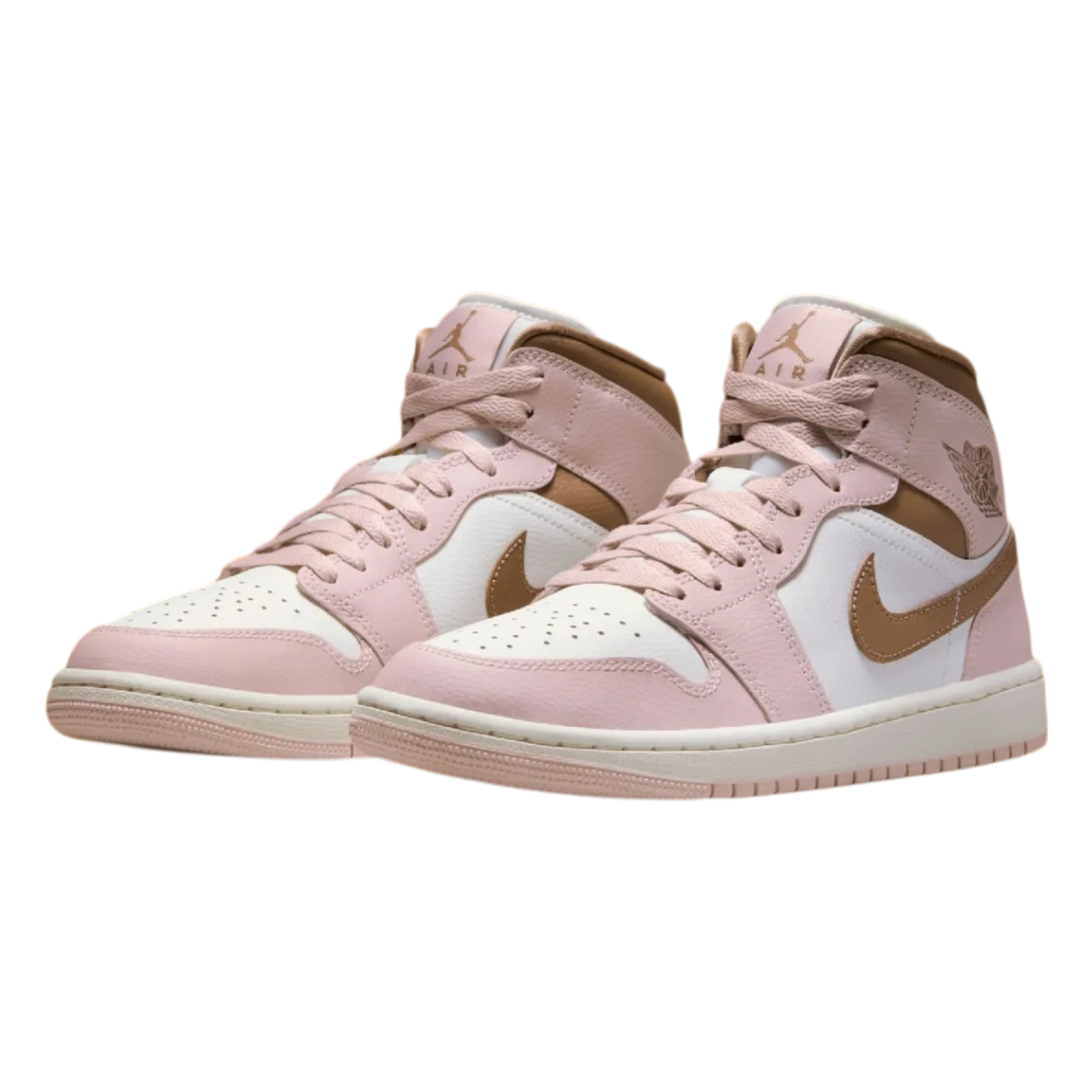 Air Jordan 1 Mid "Pink Oxford" Wmns