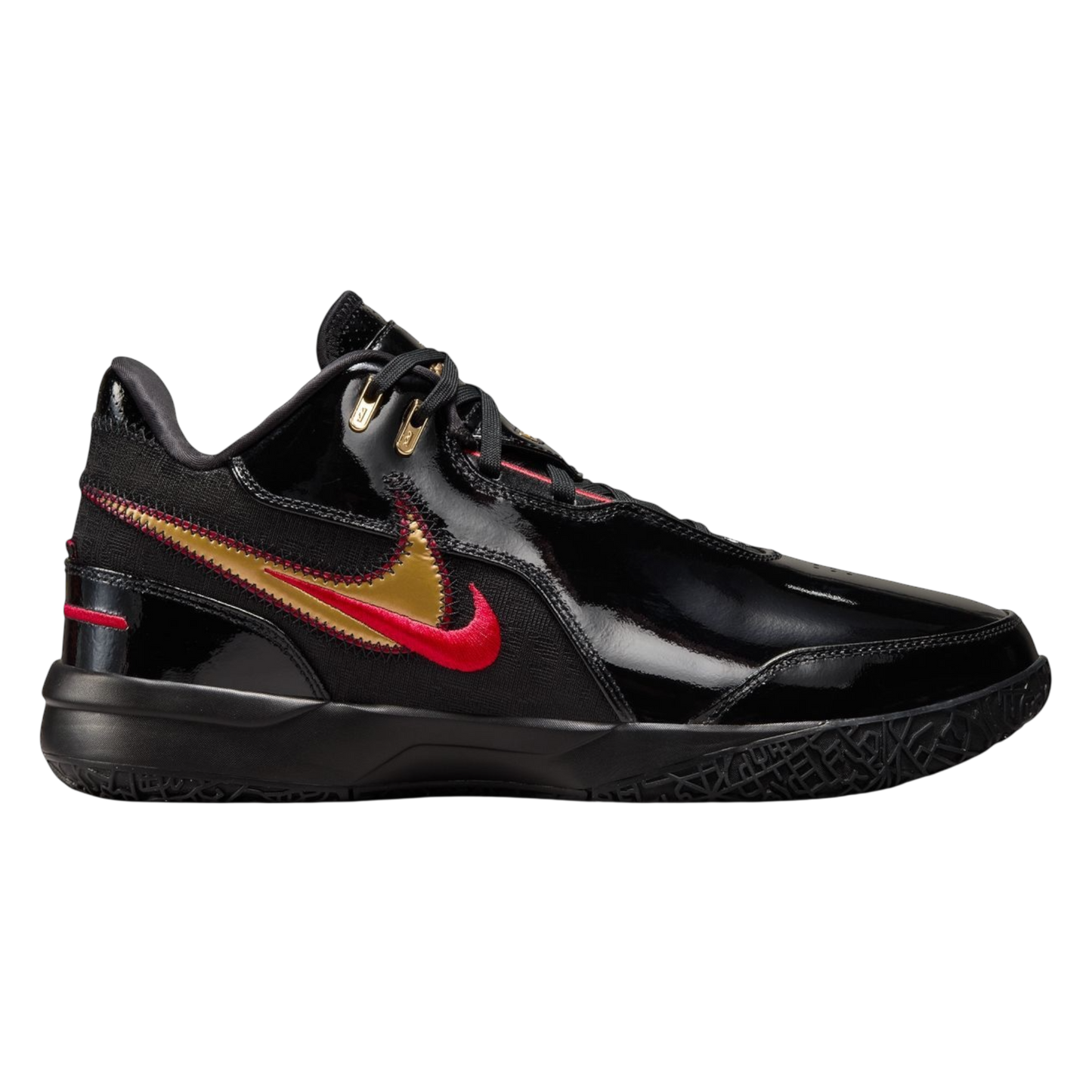Nike LeBron NXXT Gen AMPD "Black Metallic Gold''