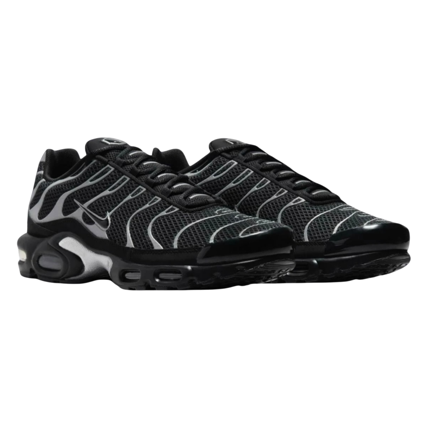 Nike Air Max Plus Premium 'Black Reflective Silver'