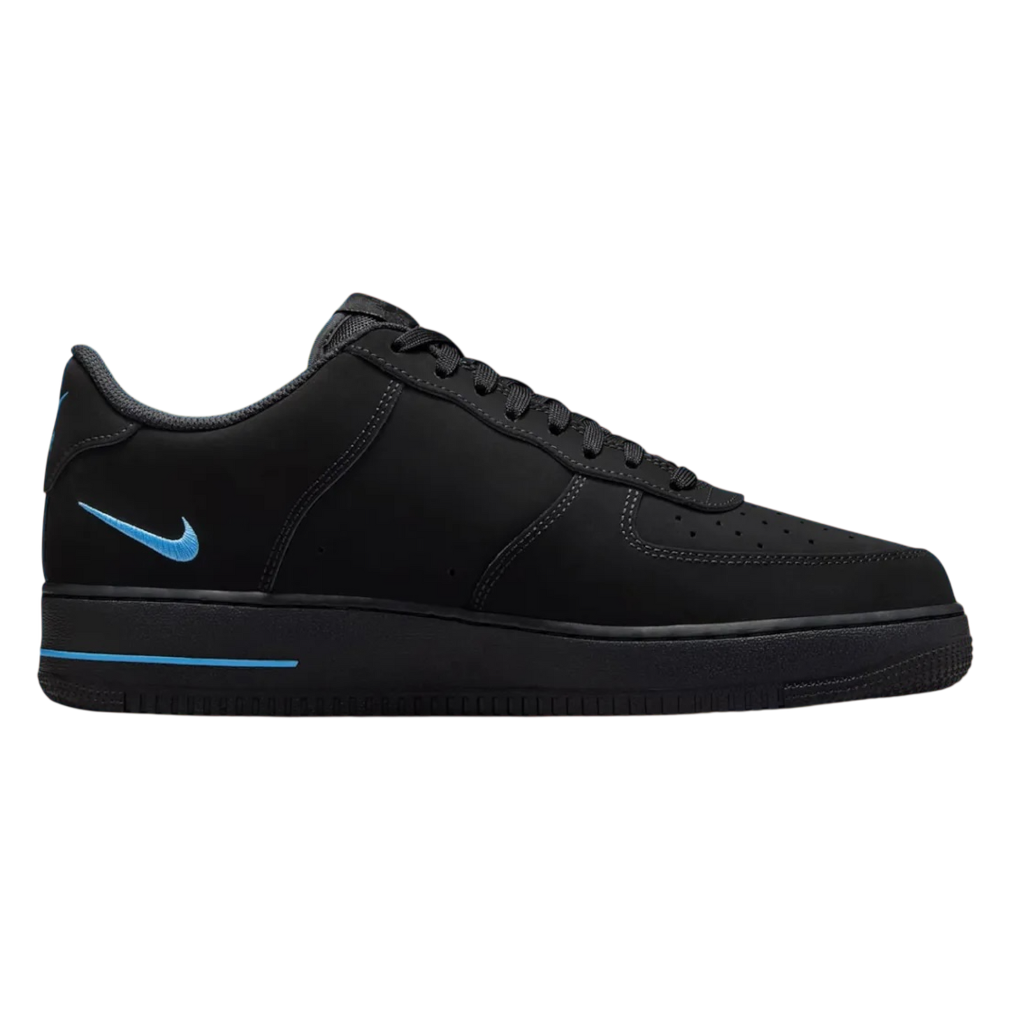 Nike Air Force 1 '07
"Black & University Blue"