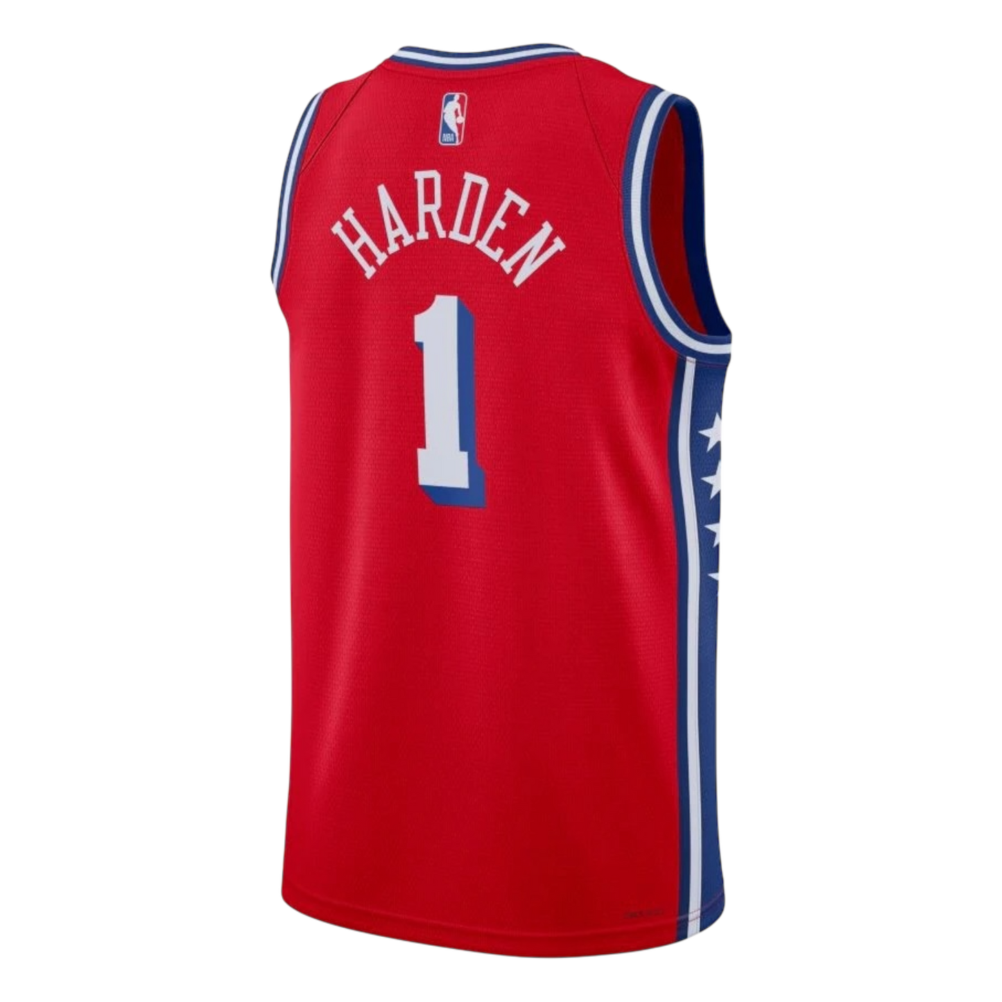 James Harden Philadelphia 76ers Statement Edition Jordan Dri-FIT NBA Swingman Jersey Red