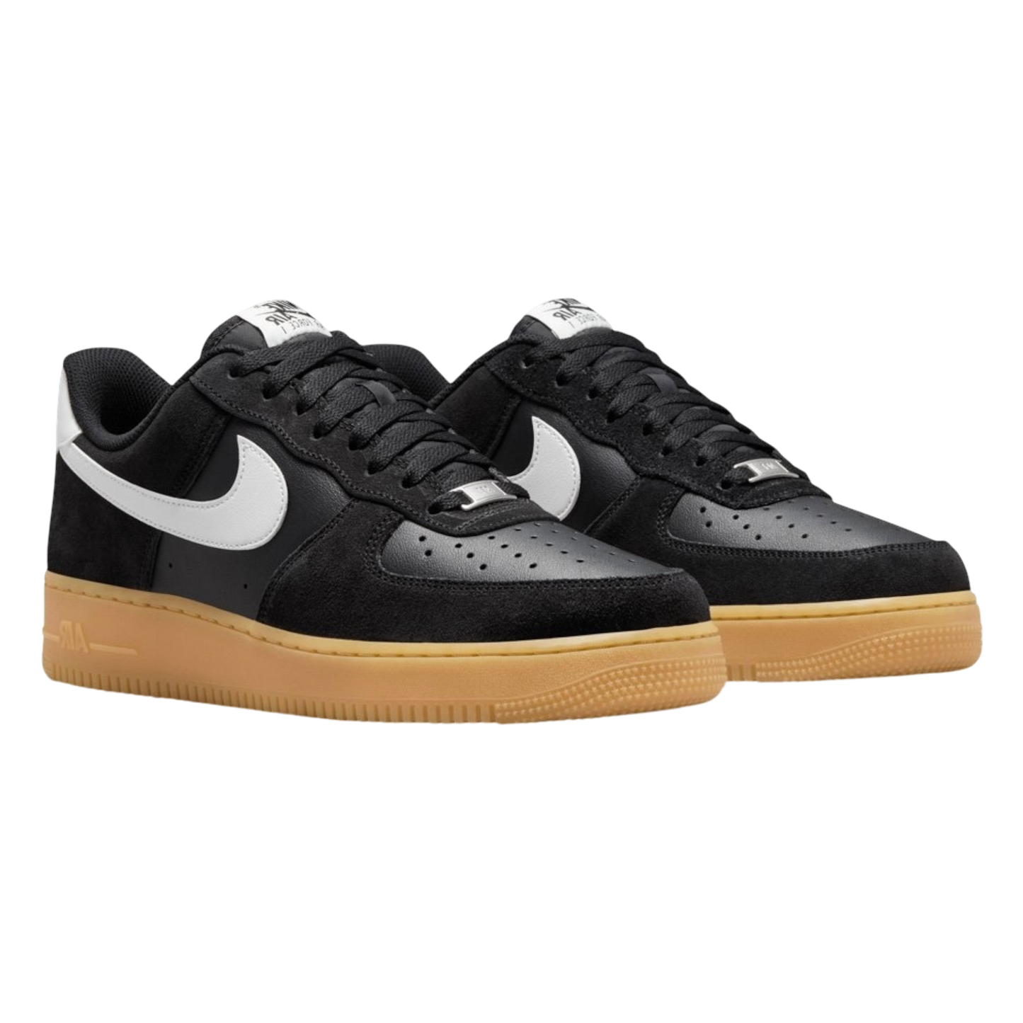 NIKE AIR FORCE 1 LOW '07 LV8 BLACK SUMMIT WHITE GUM