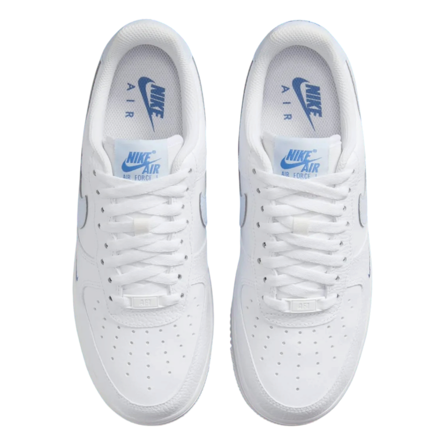 Nike Air Force 1 "Blue Mini Swoosh"