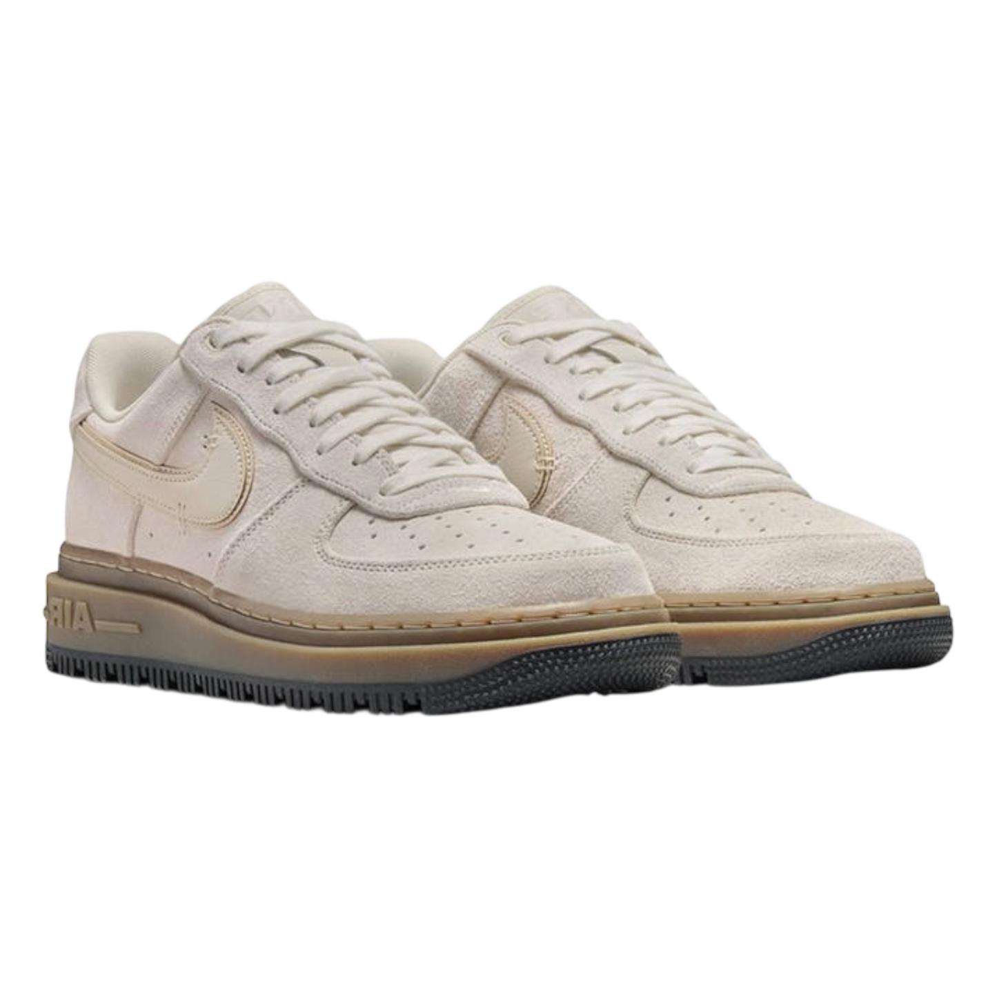 NIKE AIR FORCE 1 LOW LUXE LIGHT OREWOOD BROWN GUM