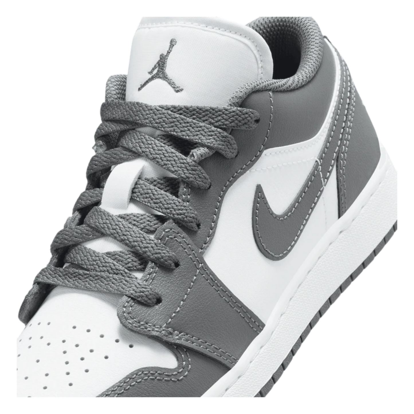 JORDAN 1 LOW GREY WHITE