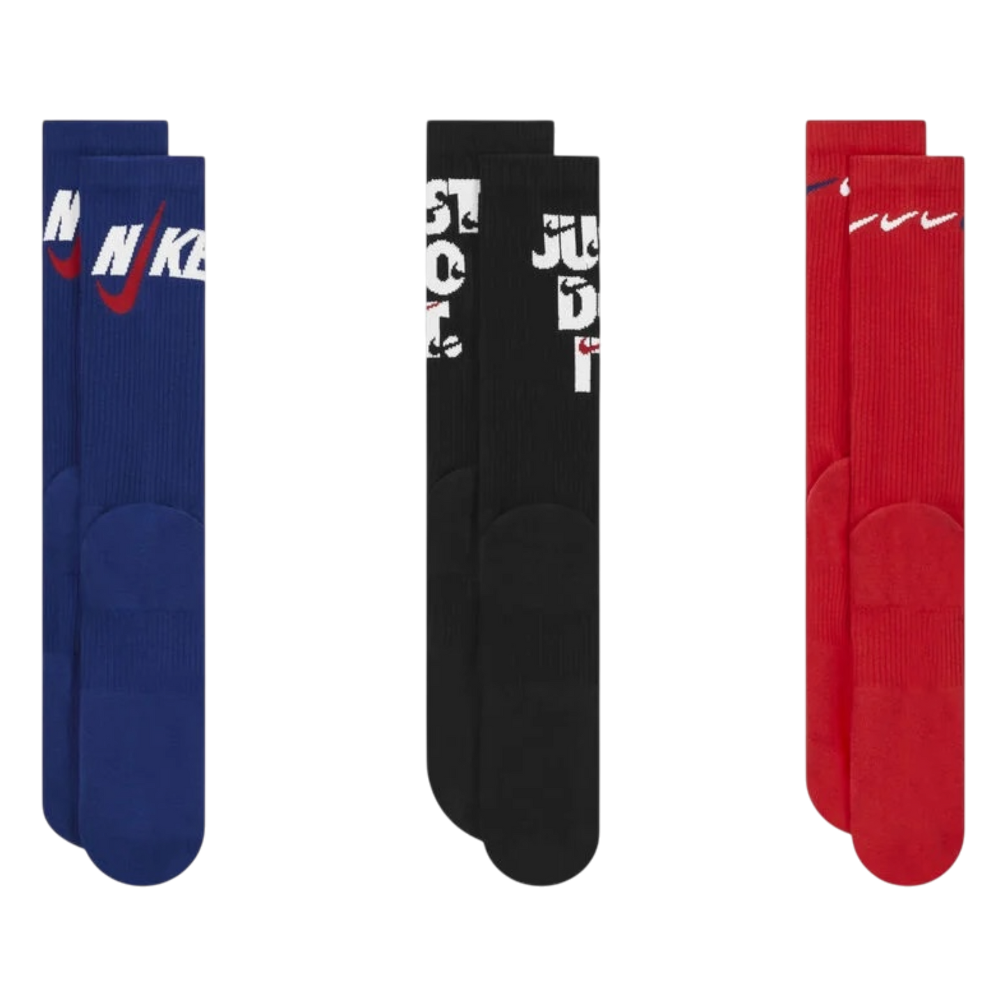 Nike Everyday Plus Cushioned Crew Socks (3 Pairs)