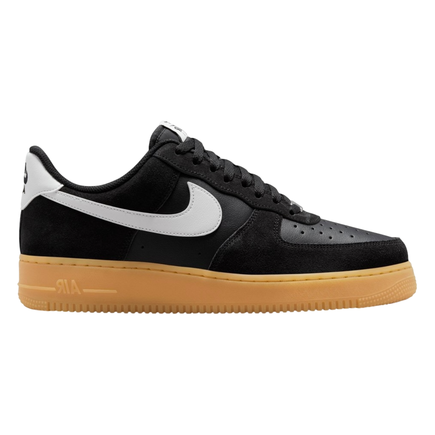 NIKE AIR FORCE 1 LOW '07 LV8 BLACK SUMMIT WHITE GUM