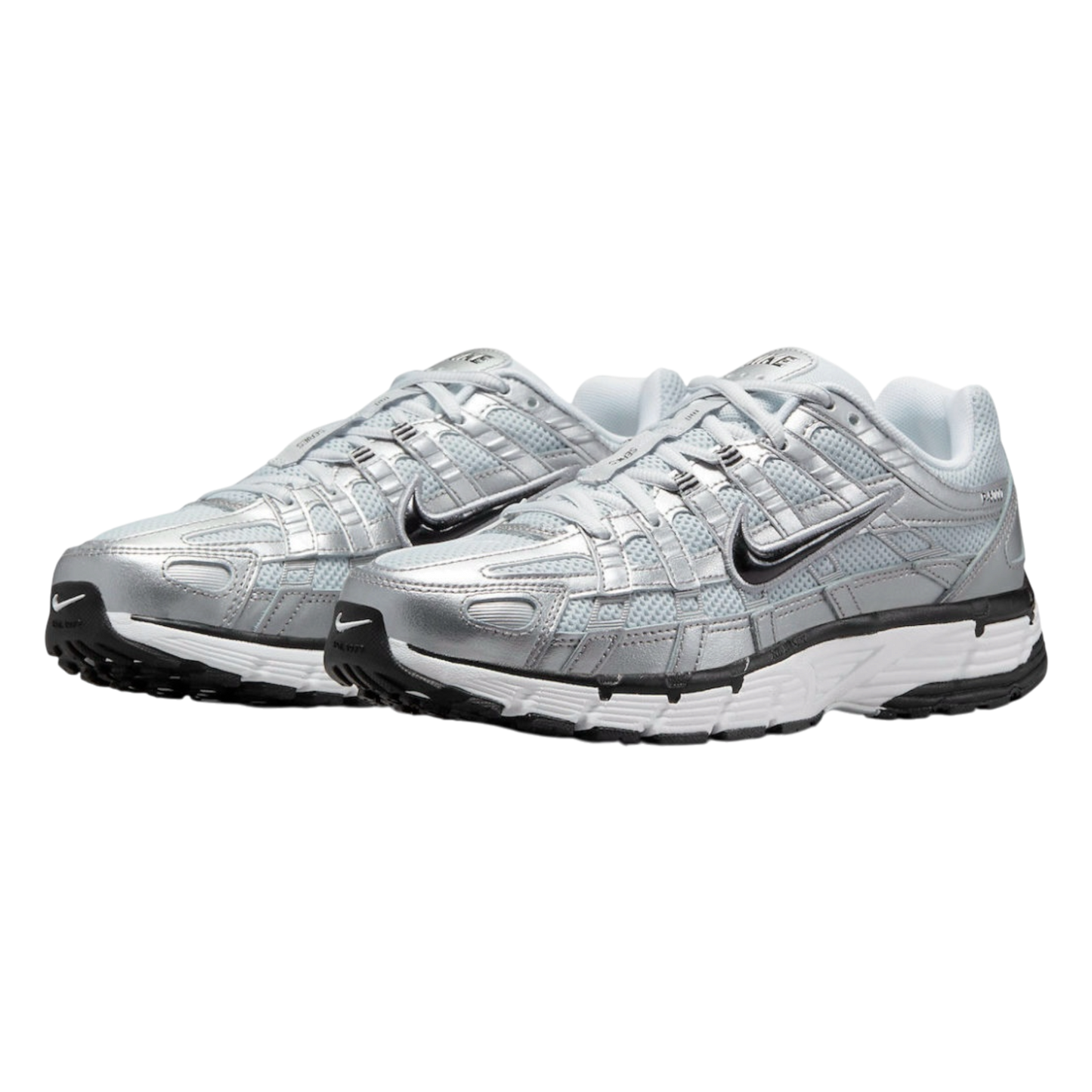 Nike P-6000 Metallic Silver Pure Platinum