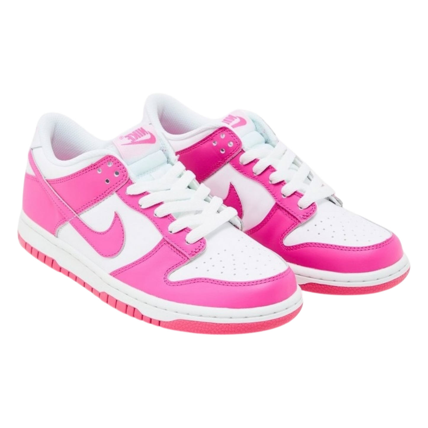 Nike Dunk Low GS White Laser Fuchsia