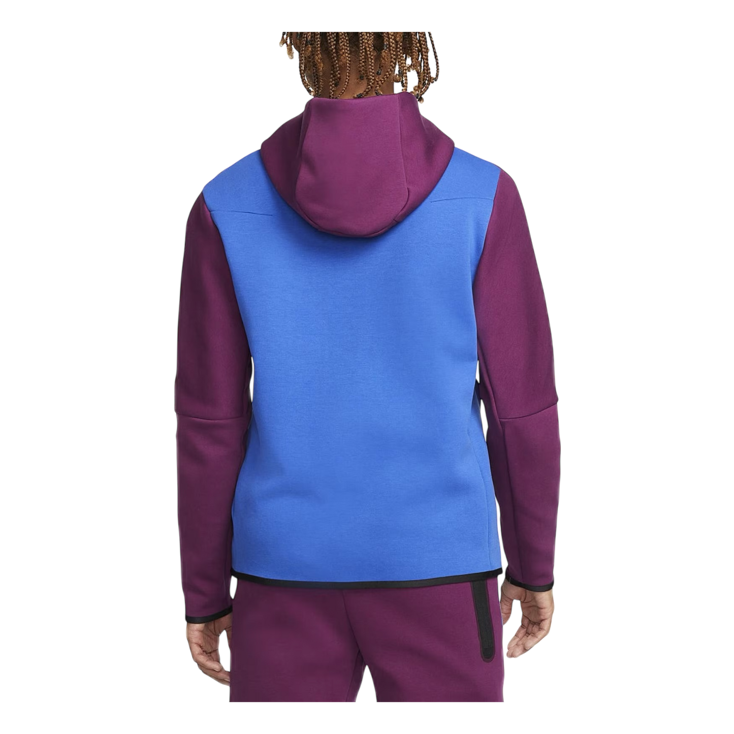 Nike Sportswear Tech Fleece Full Zip Hoodie 'Sangria Game Royal'