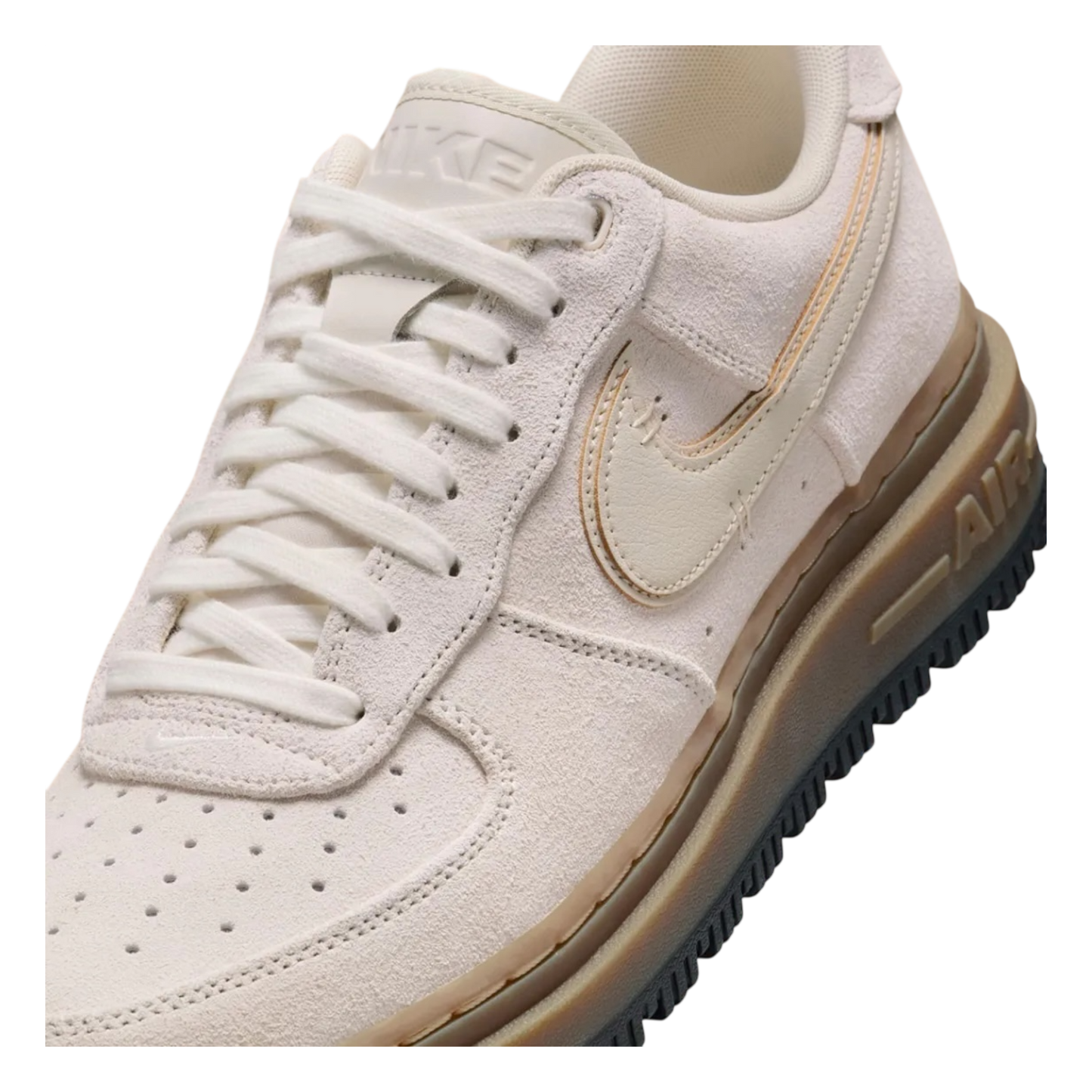 NIKE AIR FORCE 1 LOW LUXE LIGHT OREWOOD BROWN GUM