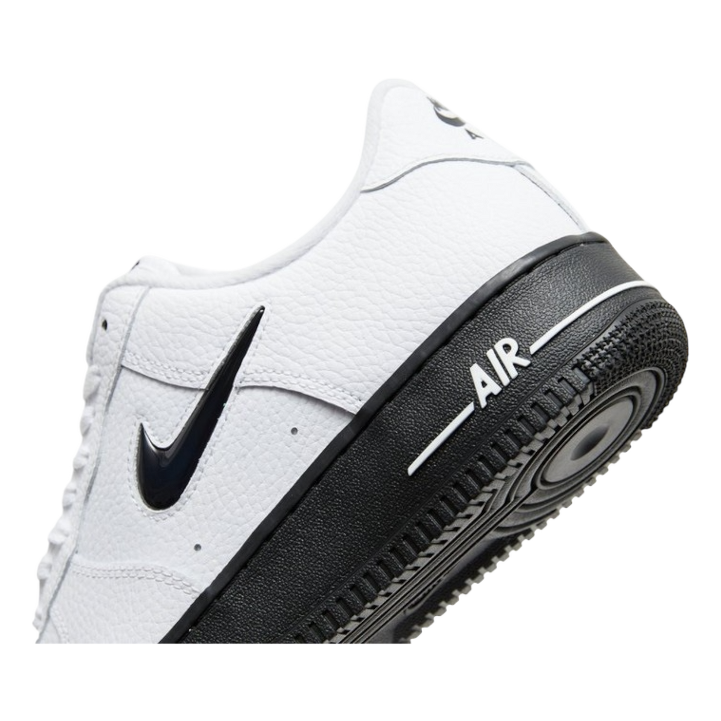 NIKE AIR FORCE 1 '07 LOW JEWEL WHITE BLACK