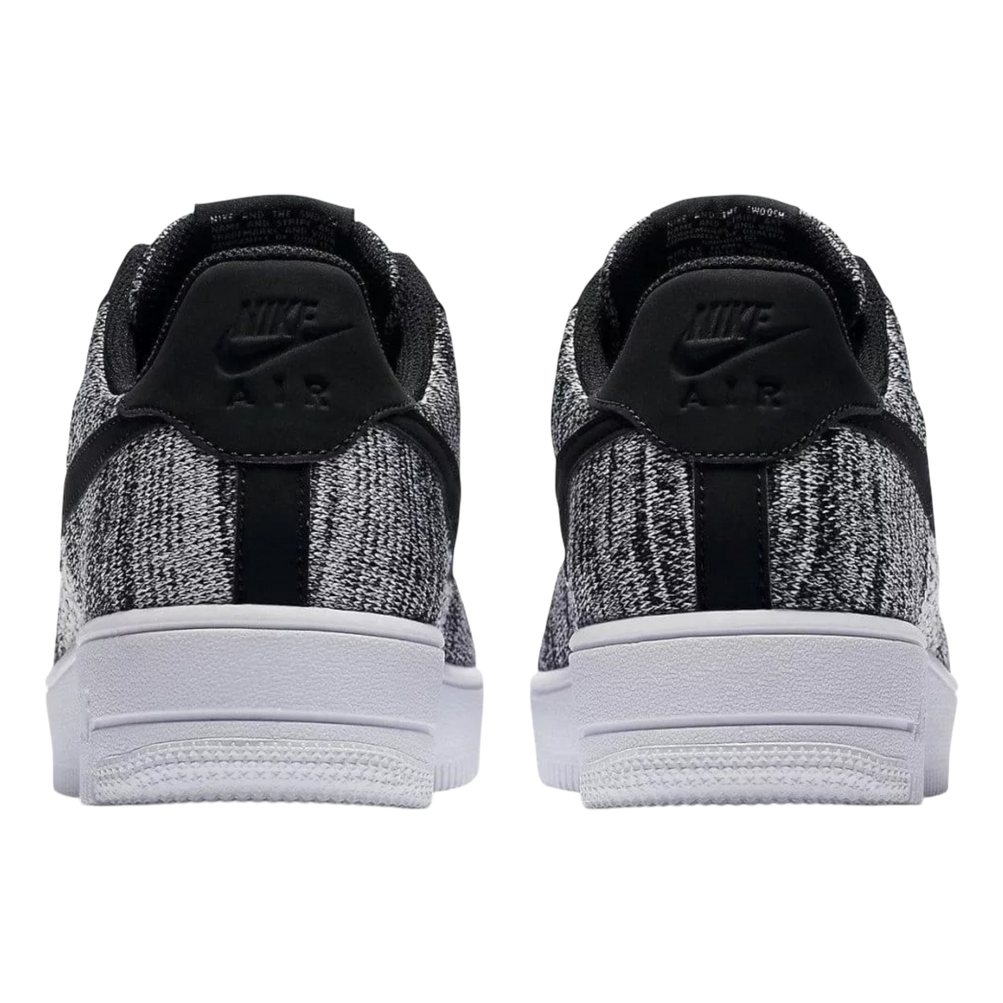 NIKE AIR FORCE 1 FLYKNIT 2 BLACK PURE PLATINUM