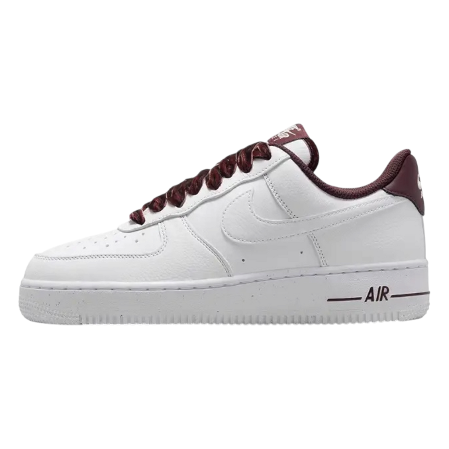 Nike Air Force 1 Low Velvet Lace Burgundy Crush