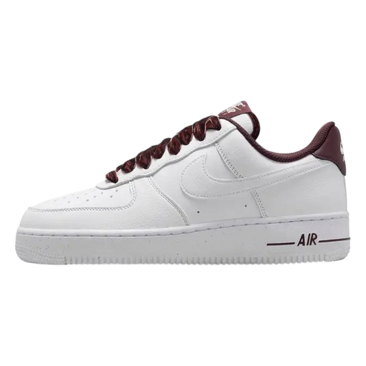 Nike Air Force 1 Low Velvet Lace Burgundy Crush