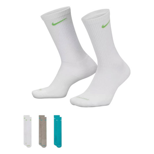 Nike Everyday Plus Cushioned x 3 Socks