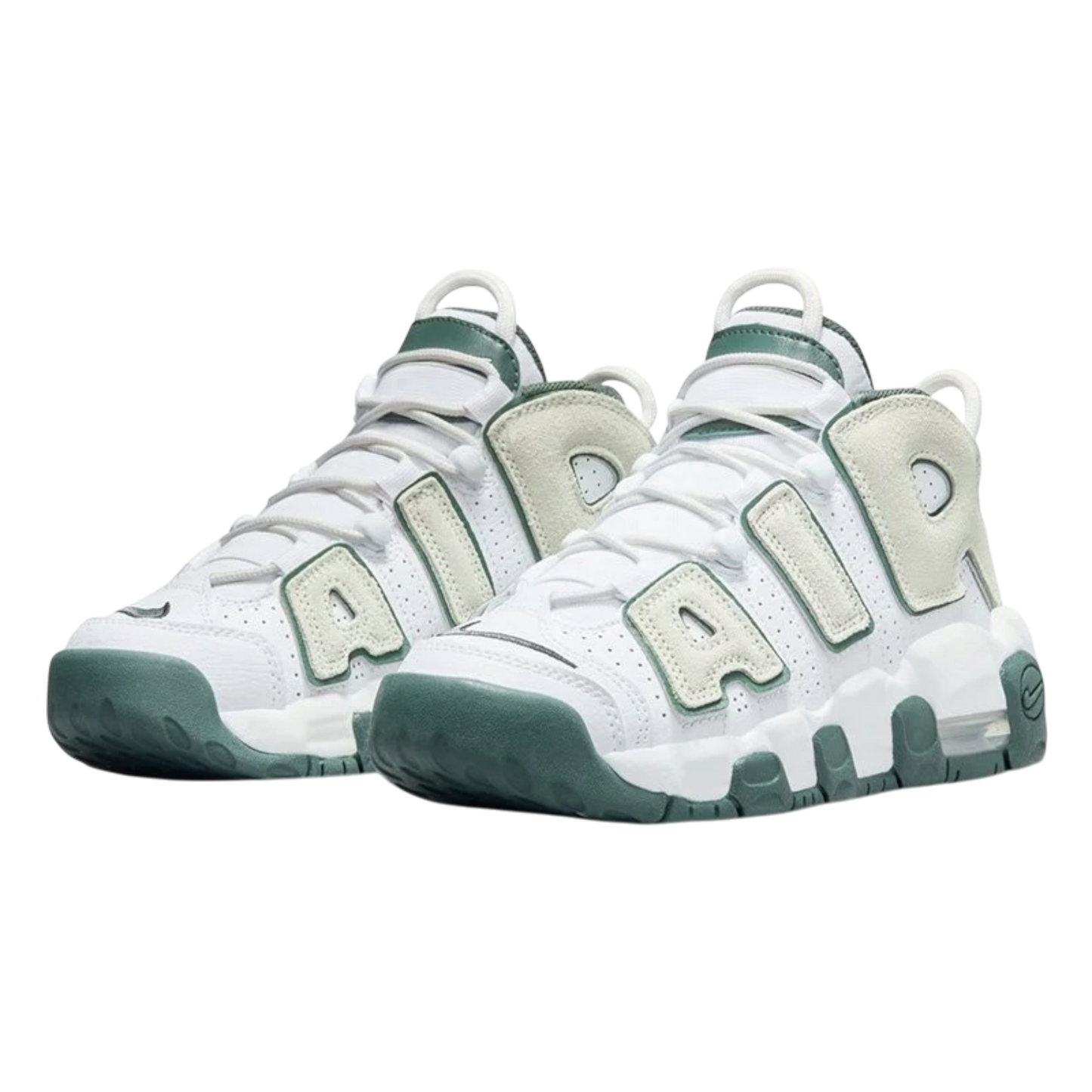 NIKE AIR MORE UPTEMPO WHITE VINTAGE GREEN