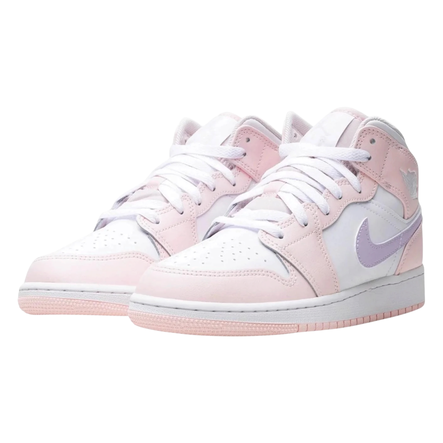 JORDAN 1 MID PINK WASH