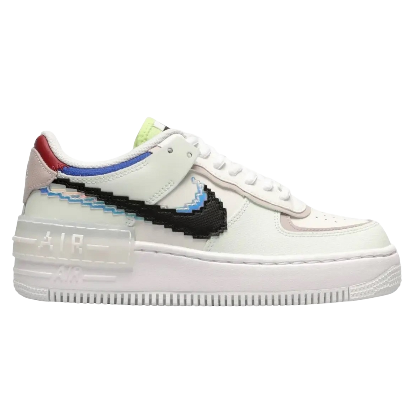 NIKE AIR FORCE 1 LOW SHADOW 8 BIT BARELY GREEN