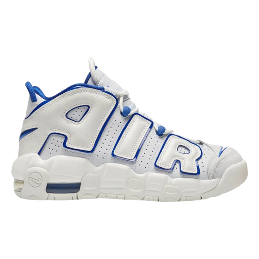 NIKE AIR MORE UPTEMPO SUMMIT WHITE RACER BLUE