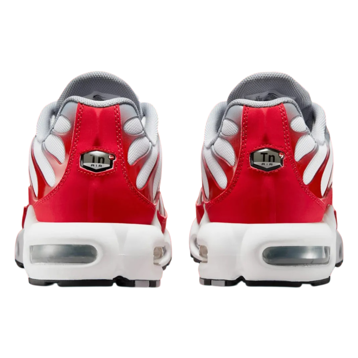 NIKE AIR MAX PLUS WHITE UNIVERSITY RED