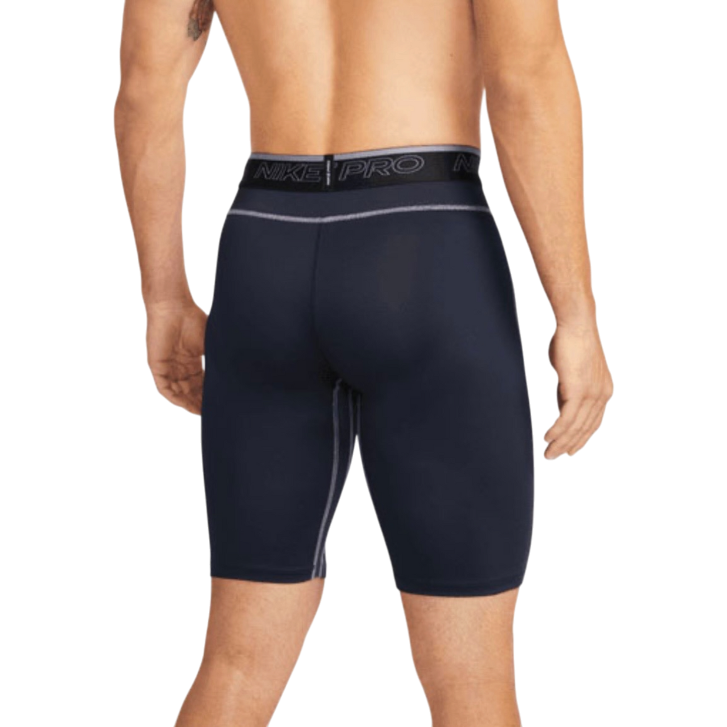 Nike Pro Dri-Fit Stretch Training Long Shorts 'Navy'