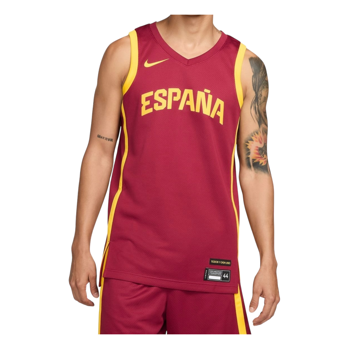 Nike Spain Limited Road Basketball Jersey