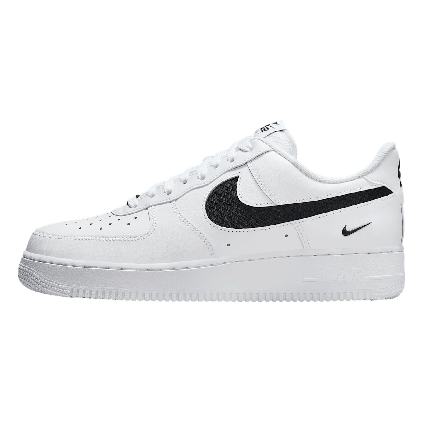 Nike Air Force 1 Low SE Nylon Swoosh White Black